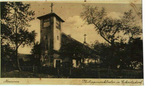 Klasztor strowiercw (filiponw) w Wojnowie. Stan sprzed 1930 r.