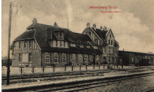 Dworzec kolejowy w Piszu