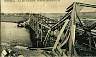 Pisz okoo 1915 r. Zniszczony most kolejowy